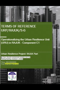 Cover Image of the 📂 Terms of Reference (TOR) of Consultancy Services for Operationalizing the Urban Resilience Unit (URU) in RAJUK - Component C1, under Package No. URP/RAJUK/S-6